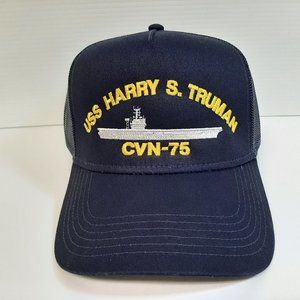 US Navy USS Harry S. Truman CVN-75 Hat Embroidered